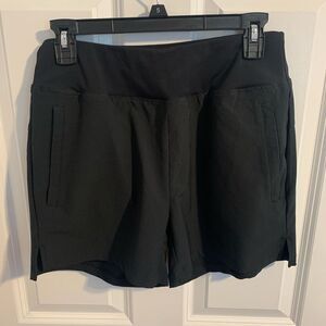 Libian Size Medium Black Women's Athletic Shorts